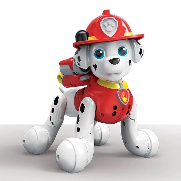 PAW PATROL Zoomer Marshall INTERACTIVE Pup DOG Talks Walks Works! FUN - Picture 1 of 8